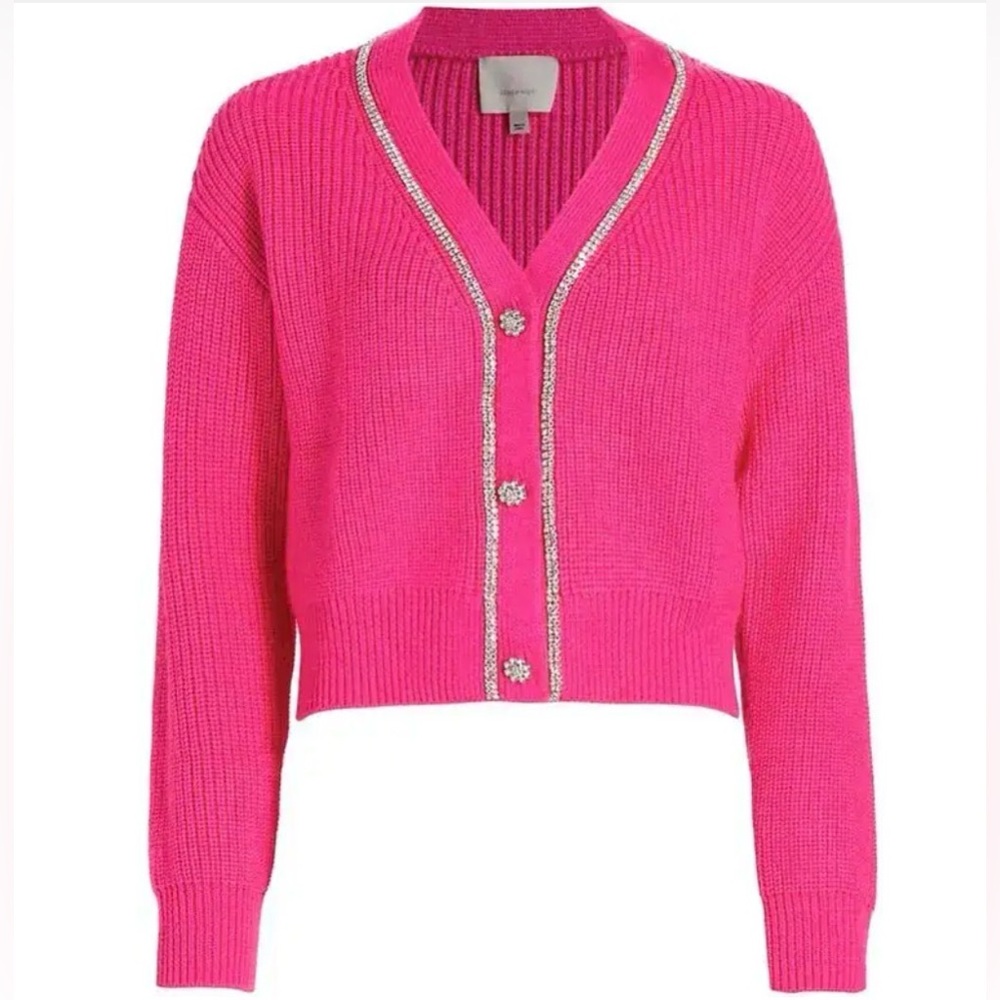 Cinq à Sept - Palmer Crystal Embellished Cardigan size M
